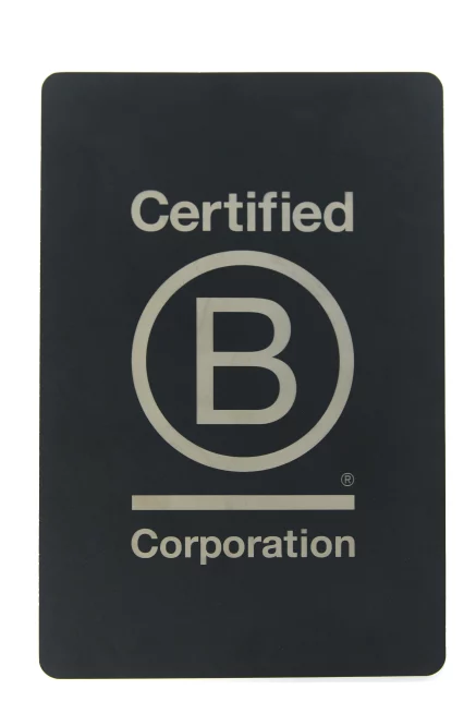 Proudly Certified as a B Corporation